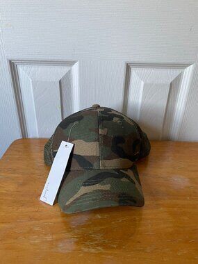Enslaved Camo Trucker Snapback Hat. NWT.